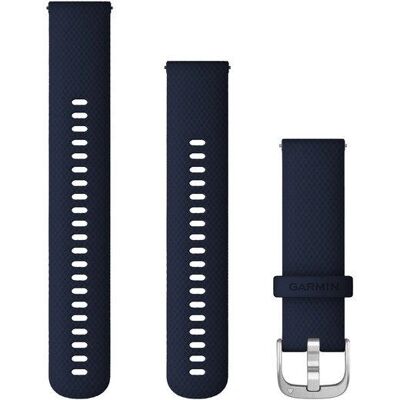 Bracelet en silicone bleu avec libération rapide pour Garmin vívoactive 4 & Venu SQ - Publicité Bracelet en silicone bleu avec libération rapide pour Garmin vívoactive 4 & Venu SQ - Publicité