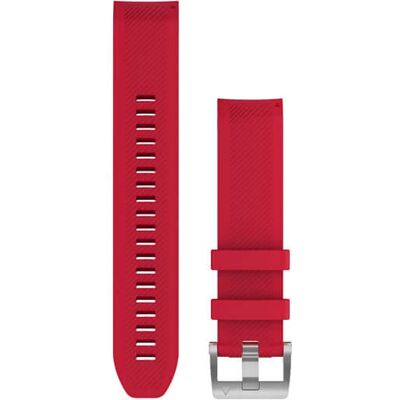 Garmin MARQ Plasma Röd Silikon Armband - Klocktillbehör Garmin MARQ Plasma Röd Silikon Armband - Klocktillbehör