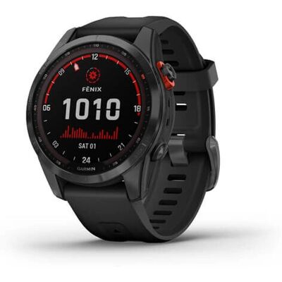 Garmin Fenix 7S Solar - GPS Smartwatch - Grau Garmin Fenix 7S Solar - GPS Smartwatch - Grau