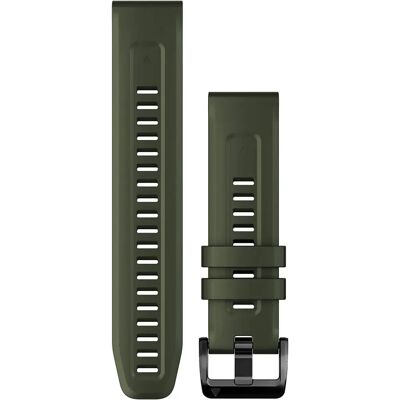 Cinturino in silicone verde Garmin Fenix 7 QuickFit 22mm Cinturino in silicone verde Garmin Fenix 7 QuickFit 22mm