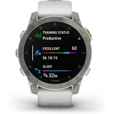 Garmin Garmin epix Gen 2 Sapphire Titanium Montre connectée - Blanc - Santé & Fitness - Publicité Garmin Garmin epix Gen 2 Sapphire Titanium Montre connectée - Blanc - Santé & Fitness - Publicité