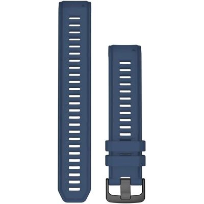 Bracelet de sport en silicone bleu Garmin Instinct 2 - Bracelet de montre connectée Bracelet de sport en silicone bleu Garmin Instinct 2 - Bracelet de montre connectée