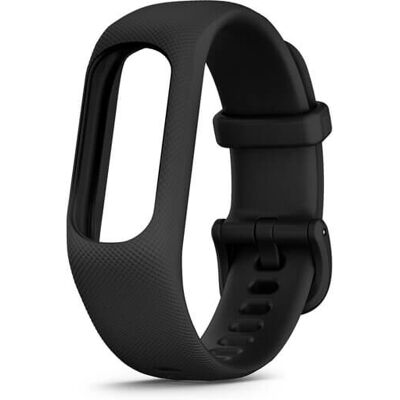 Garmin vivosmart 5 Zwart Siliconen vervangband - Slimme accessoires Garmin vivosmart 5 Zwart Siliconen vervangband - Slimme accessoires