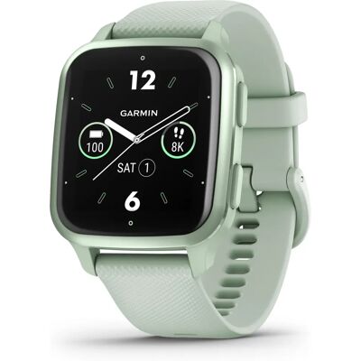Garmin Venu Sq 2 - Metallic Mint/Koele Munt Garmin Venu Sq 2 - Metallic Mint/Koele Munt
