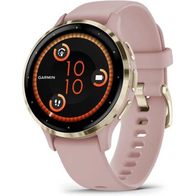 Garmin Venu 3S - Puha Arany/Poros Rózsaszín Szilikon Szíj Garmin Venu 3S - Puha Arany/Poros Rózsaszín Szilikon Szíj