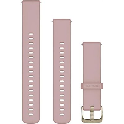 Correa rápida de silicona Dust Rose para Garmin Venu 3S - Reloj inteligente Correa rápida de silicona Dust Rose para Garmin Venu 3S - Reloj inteligente