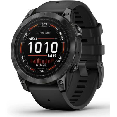 Garmin Epix™ Pro Gen 2 - Estándar 47mm Gris Pizarra + Banda Negra Garmin Epix™ Pro Gen 2 - Estándar 47mm Gris Pizarra + Banda Negra