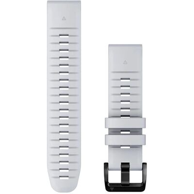 Garmin Wit Quickfit 22mm Siliconen Horlogeband - Horloge Band Garmin Wit Quickfit 22mm Siliconen Horlogeband - Horloge Band