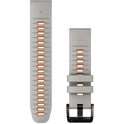 Garmin Blau/Oranje QuickFit 22mm Siliconen Horlogeband - Horlogeband Garmin Blau/Oranje QuickFit 22mm Siliconen Horlogeband - Horlogeband