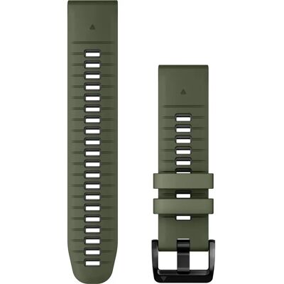 Garmin QuickFit 22 mm Groene Siliconen Horlogeband - Horlogeband Garmin QuickFit 22 mm Groene Siliconen Horlogeband - Horlogeband