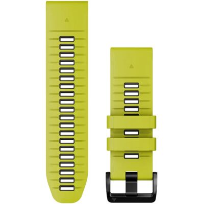 Garmin G2 26mm QuickFit Silikon-Armband - Limette/Grau Garmin G2 26mm QuickFit Silikon-Armband - Limette/Grau