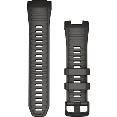 Garmin Graphite Silicone Watch Band - Fitness Accessory Garmin Graphite Silicone Watch Band - Fitness Accessory