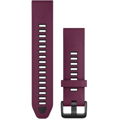 Garmin QuickFit 20mm Armband - Silikon, Graphit, Rot, Grau Garmin QuickFit 20mm Armband - Silikon, Graphit, Rot, Grau