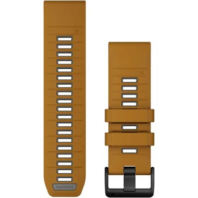 Garmin Ersatzarmband QuickFit 22mm - Silikon, Grau, Braun Garmin Ersatzarmband QuickFit 22mm - Silikon, Grau, Braun