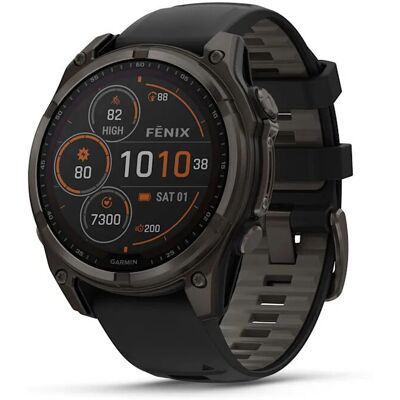 Garmin Fenix 8 - Montre GPS Multisport Solaire, Titanium - Publicité Garmin Fenix 8 - Montre GPS Multisport Solaire, Titanium - Publicité