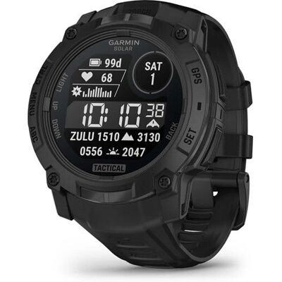 Garmin Instinct Solar GPS Taktisk Smartklocka - Svart - 45mm Garmin Instinct Solar GPS Taktisk Smartklocka - Svart - 45mm