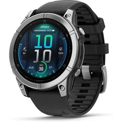 Garmin fenix® E - Stainless steel Black Garmin fenix® E - Stainless steel Black