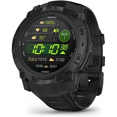 Garmin Instinct 3 Tactical Edition - AMOLED, czarny GPS, Funkcje taktyczne Garmin Instinct 3 Tactical Edition - AMOLED, czarny GPS, Funkcje taktyczne
