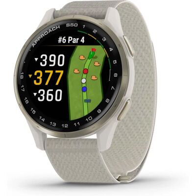 Garmin Approach S50 Reloj GPS de Golf - Oro Crema - Reloj de Golf GPS Garmin Approach S50 Reloj GPS de Golf - Oro Crema - Reloj de Golf GPS