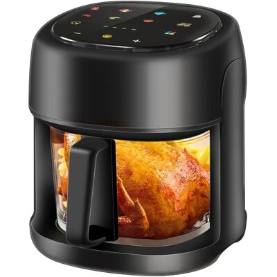 HIYAA Air Fryer Oilless Oven - 4.5L - 8 presets - LED - Air fryer HIYAA Air Fryer Oilless Oven - 4.5L - 8 presets - LED - Air fryer