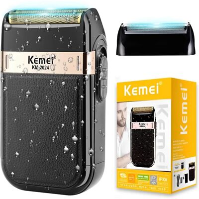 KEMEI Men's Waterproof Reciprocating Razor Shaver - Electric, Cordless, Rechargeable KEMEI Men's Waterproof Reciprocating Razor Shaver - Electric, Cordless, Rechargeable