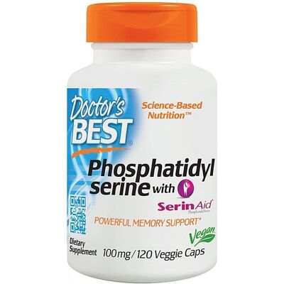Doctor's Best Phosphatidylserine 100mg - Support Cognitif - Publicité Doctor's Best Phosphatidylserine 100mg - Support Cognitif - Publicité