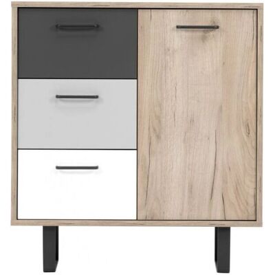 Caesaroo Aruba Licht Eichen Sideboard - 80x35 cm Möbel Caesaroo Aruba Licht Eichen Sideboard - 80x35 cm Möbel