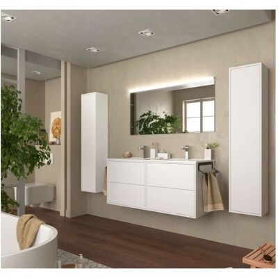 Mobili bagno Caesaroo Ulisse Bianco Lucido - Mobili bagno Mobili bagno Caesaroo Ulisse Bianco Lucido - Mobili bagno