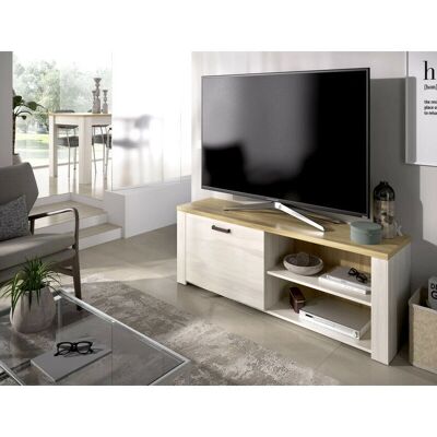 Caesaroo - Mueble de TV - Reversible, Montaje en pared, 55 pulgadas Caesaroo - Mueble de TV - Reversible, Montaje en pared, 55 pulgadas