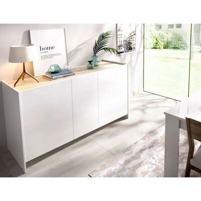 Caesaroo Madia 138cm Bianco Naturale Caesaroo Madia 138cm Bianco Naturale