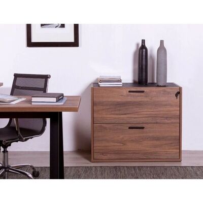 Caesaroo - Büroschubladenschrank - Dunkel Eiche Caesaroo - Büroschubladenschrank - Dunkel Eiche