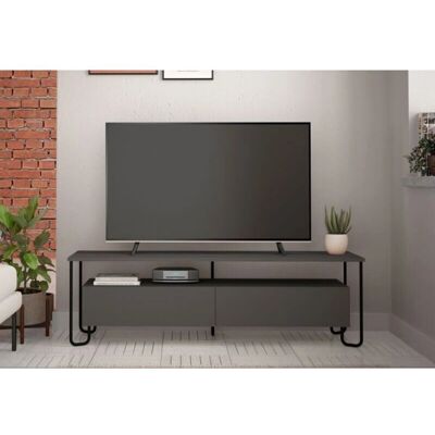 Caesaroo Modelo - Mueble de TV - 150cm - Gris Moderno Caesaroo Modelo - Mueble de TV - 150cm - Gris Moderno