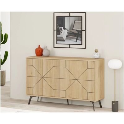 Caesaroo Mueble Sherry Rovere Claro - Buffet Caesaroo Mueble Sherry Rovere Claro - Buffet