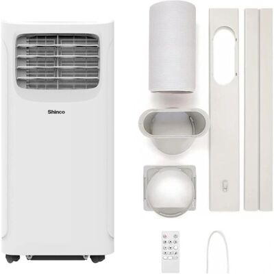 Shinco 9000BTU - Aire Acondicionado Portátil - 3 en 1 Shinco 9000BTU - Aire Acondicionado Portátil - 3 en 1