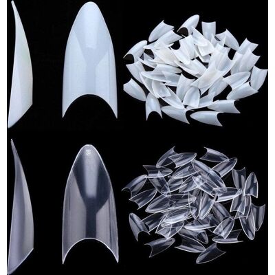 Otego 500kpl Nail Tips Stiletto - Tipi Tyypit Otego 500kpl Nail Tips Stiletto - Tipi Tyypit