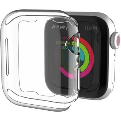 Apple Watch 44mm TPU-etuiet - Transparent Apple Watch 44mm TPU-etuiet - Transparent