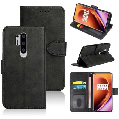 Læder Wallet Cover til OnePlus 8 Pro - Telefon Tilbehør Læder Wallet Cover til OnePlus 8 Pro - Telefon Tilbehør