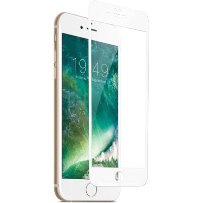 Apple iPhone SE Hvid 3D Glas Skærmbeskyttelse - Mobiltilbehør Apple iPhone SE Hvid 3D Glas Skærmbeskyttelse - Mobiltilbehør