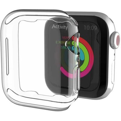 TPU-suoja Apple Watch 7 41mm - Läpinäkyvä TPU-suoja Apple Watch 7 41mm - Läpinäkyvä