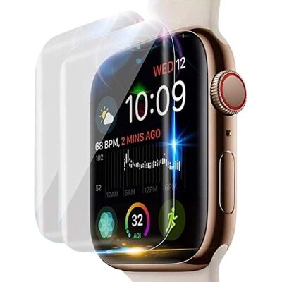 Apple 40mm Fuldkantet TPU Skærmbeskyttelse - Smartwatch Tilbehør Apple 40mm Fuldkantet TPU Skærmbeskyttelse - Smartwatch Tilbehør