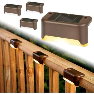 Megabilligt 4-Pack Aurinkovalaisimet - Ulkokäyttöön, parvekkeeseen, terassille Megabilligt 4-Pack Aurinkovalaisimet - Ulkokäyttöön, parvekkeeseen, terassille