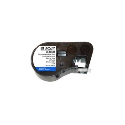 Fita para impressora Brady 143328 - Vinil reutilizável, estreito, para cabos e painéis Fita para impressora Brady 143328 - Vinil reutilizável, estreito, para cabos e painéis