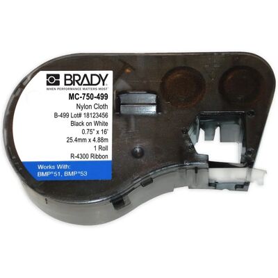 Brady MC-750-499 Etiquetas para impressora brancas autoadesivas Brady MC-750-499 Etiquetas para impressora brancas autoadesivas