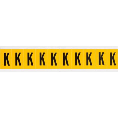 Brady - 1530-K - 22 x 38 mm - Permanent - Étiquette adhésive Brady - 1530-K - 22 x 38 mm - Permanent - Étiquette adhésive
