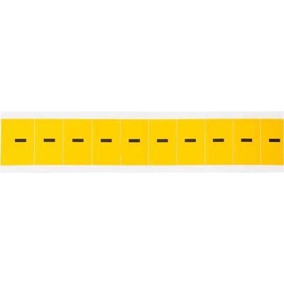 Brady - 1530-DSH - 22x38mm - Rectangule - Etiquette - Publicité Brady - 1530-DSH - 22x38mm - Rectangule - Etiquette - Publicité