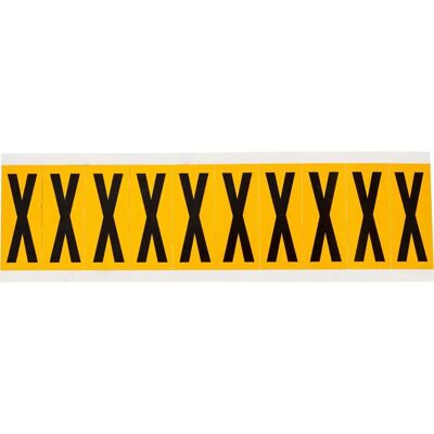 Brady - 1534-X - Schwarz-Gelb - 22 x 57 mm - Label Brady - 1534-X - Schwarz-Gelb - 22 x 57 mm - Label
