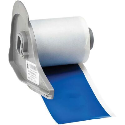 Fita de Etiquetas em Vinil Azul Brady BMP 71 - 15,2m - Fita para BMP71 Fita de Etiquetas em Vinil Azul Brady BMP 71 - 15,2m - Fita para BMP71