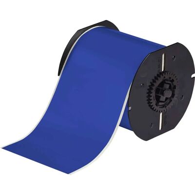 Brady B30C-4000-569-BL Blau Polyester Glänzend Etikett Brady B30C-4000-569-BL Blau Polyester Glänzend Etikett
