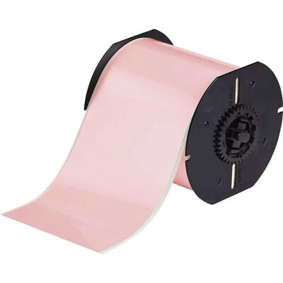 Brady - B30C-4000-569-PK - Pink - Polyester - Printer label Brady - B30C-4000-569-PK - Pink - Polyester - Printer label