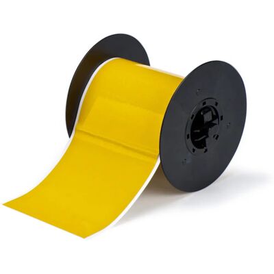 Brady B30C-4000-584-YL - Jaune - 101,6mm - 15,24m - ruban d’étiquette - Publicité Brady B30C-4000-584-YL - Jaune - 101,6mm - 15,24m - ruban d’étiquette - Publicité